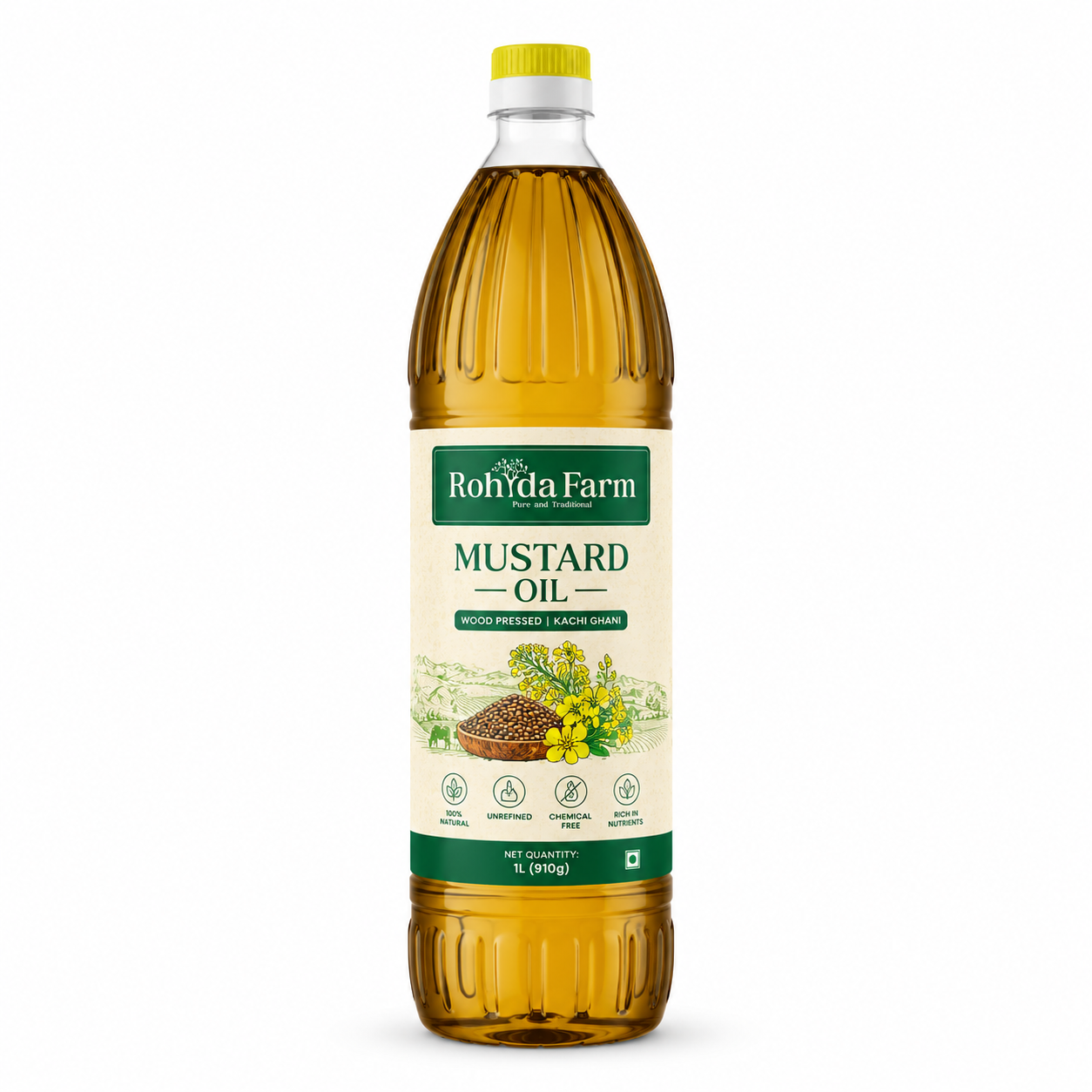 Rohda Farm Wood Pressed Mustard Oil
