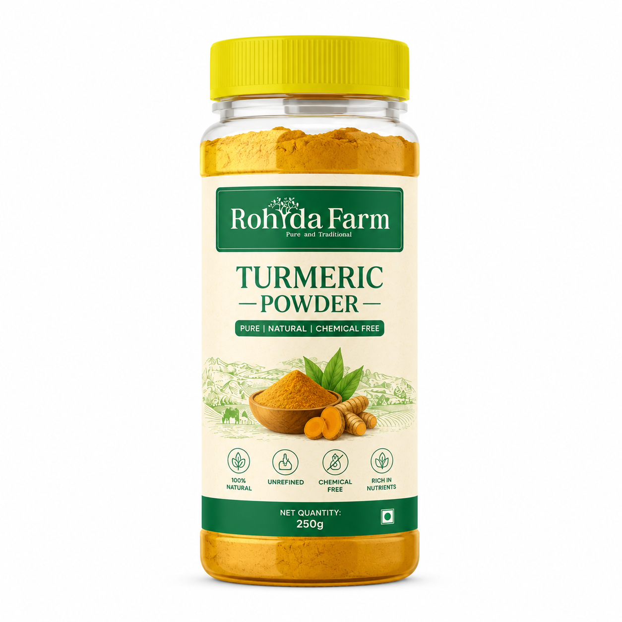 Rohda Farm Premium Turmeric Powder