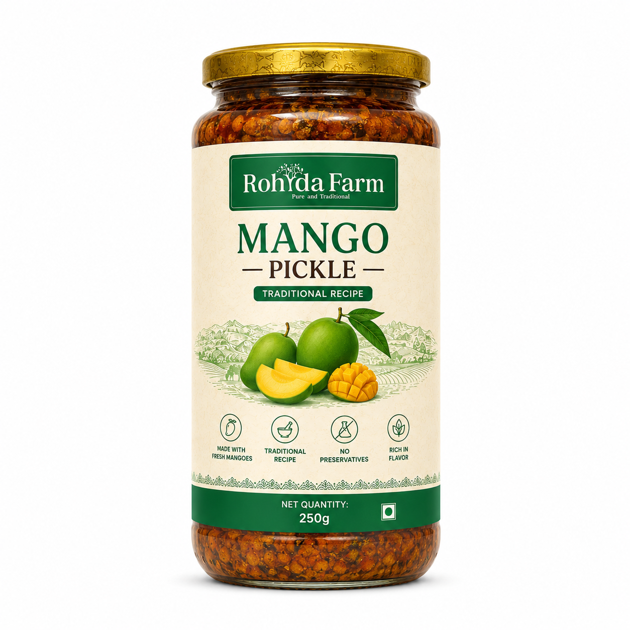 Rohyda Farm Traditional Mango Pickle